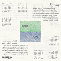 2001 Calendar cool